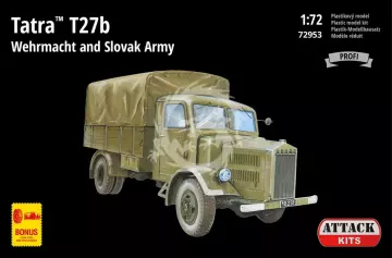NA ZAMÓWIENIE - Tatra T27b Wehrmacht & Slovak Army Attack Hobby Kits 72953 skala 1/72