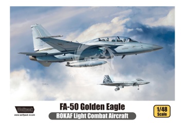 FA-50 Golden Eagle ROKAF Light Combat Aircraft Wolfpack WP14820 skala 1/48