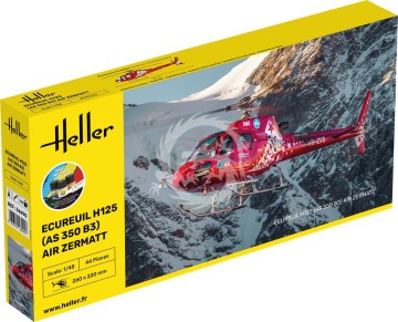 Starter Kit AS.350 B3 Ecureuil Heller 56490 skala 1/48