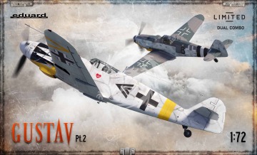 PREORDER - GUSTAV pt. 2 DUAL COMBO 1/72 LIMITED Edition Eduard 2145 skala 1/72