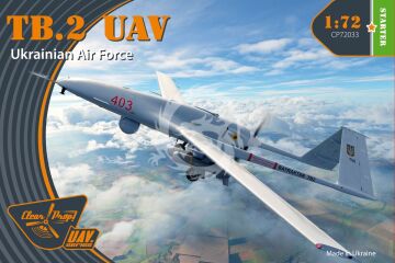 TB.2 UAV Ukrainian Air Force - Clear Prop CP72033 skala 1/72