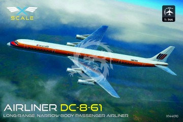 NA ZAMÓWIENIE -  DC-8-61 United Airlines - x- Scale X144010 skala 1/144