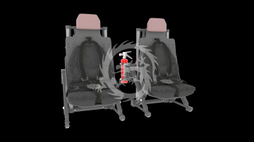 Pilot Seats for UH-60 Black Hawk, SH-60 Seahawk, MH-60 Late Version - Metallic Details MDR72118