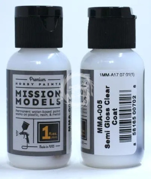 Clear Coat Semi Gloss/Półmat - Mission Models MMA-005 