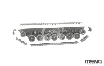 German Main Battle Tank Leopard 2 A8 - MENG-Model 72-012 skala 1/72