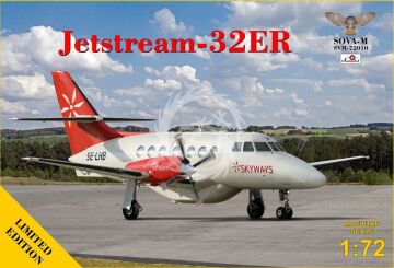  NA ZAMÓWIENIE - Jetstream 32ER turboprop airliner - Sova-M SVM - 72010  skala 1:72