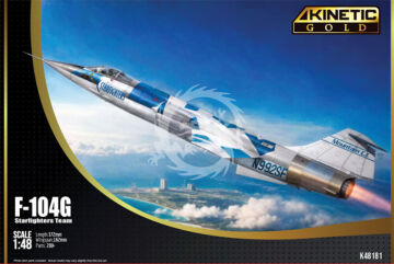 Przedsprzedaż  -  F-104G Starfighters Team - KINETIC K48181 skala 1:48