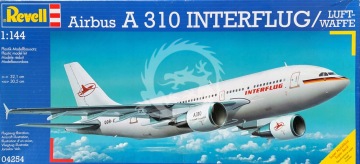 Airbus A310 Interflug - Luftwaffe Revell 04254 skala 1/144