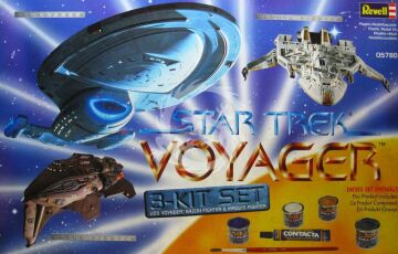 Star Trek Voyager 3w1 Revell 05780 skala 1/1400