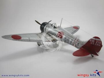 Model plastikowy IJN Type 96 carrier-based fighter II A5M2b “Claude” (late), WINGSY KITS D5-01, skala 1/48