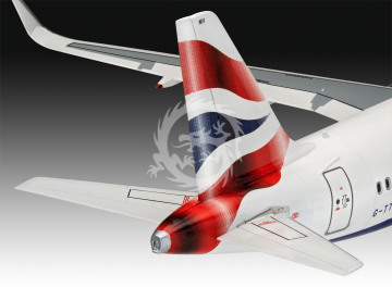 Airbus A320neo British Airways Revell 03840 skala 1/144