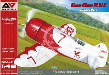 Gee Bee R1/R2 (1934 version) A&A Models 4808 skala 1/48