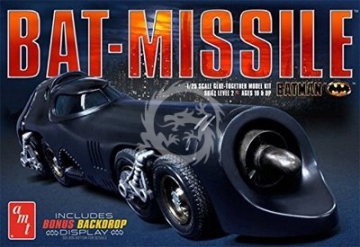 Batman Bat-Missile from 1989 Movie AMT 0952 - 1/25
