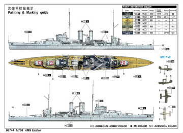 PREORDER- HMS York Trumpeter 06745 skala 1/700