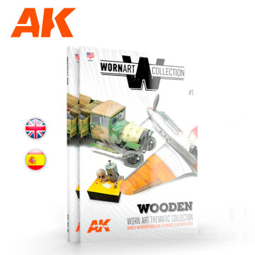 Magazyn- WORN ART COLLECTION 01 – WOODEN AK Interactive AK4901 
