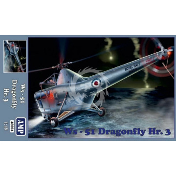 WS-51 Dragonfly Hr.3 AMP 48004 skala 1/48