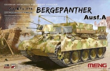 Bergepanther Ausf.A German Armored Recovery Vehicle Sd.Kfz.179 Meng Model SS-015 skala 1/35