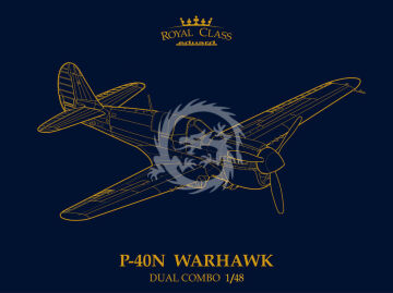 PRZEDSPRZEDAZ - P-40N WARHAWK ROYAL CLASS DUAL COMBO - Eduard R0025 skala 1/48