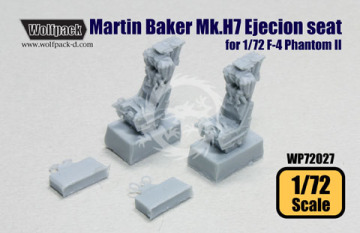 Martin Baker Mk.H7 Ejection Seat Set for F-4 Phantom II - Wolfpack WP72027 skala 1/72