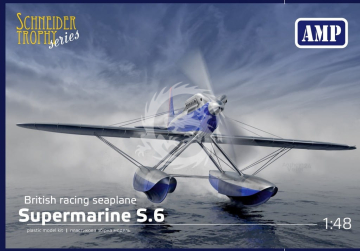 Schneider Trophy Series Supermarine S.6A  - AMP 48026 skala 1/48