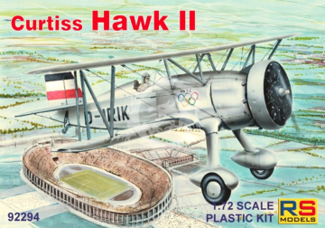 Udet Curtiss Hawk II 4 decal version for Udet, China, Turkey - RS Models 92294 skala 1/72