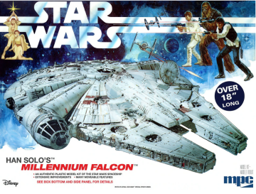 Han Solo's Millennium Falcon Star Wars IV: A New Hope MPC - MPC 953-06 skala 1/78