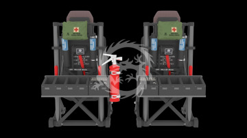 Pilot Seats for UH-60 Black Hawk, SH-60 Seahawk, MH-60 Late Version - Metallic Details MDR72118