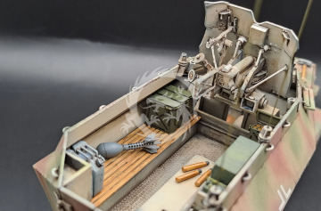  Schuztenpanzerwagen U304(f) mit 3,7 cm PaK 36 - KM Model KM-72006  Wydruk 3D skala 1/72