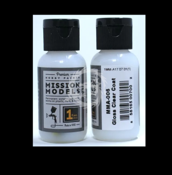 Clear Coat Gloss/Błyszczący - Mission Models MMA-006 
