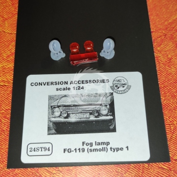 Fog lamp FG-119  (smoll)  type1 2pcs orange - Start43 St94o skala 1/24