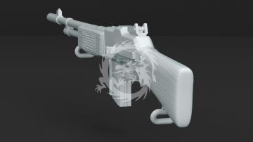 M1918 Browning Automatic Rifle (BAR) – 3D Printed - Metallic Details  MDR3532 skala 1/35