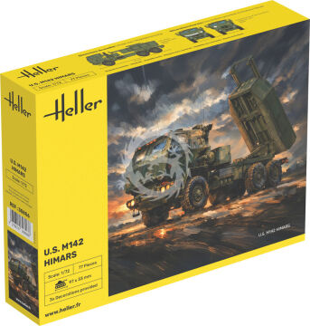 U.S. M142 HIMARS (High Mobility Artillery Rocket System) - Heller 30806 skala 1/72