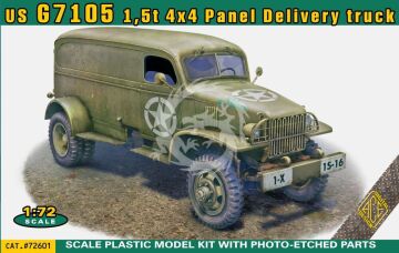 PRZEDSPRZEDAZ - US G7105 1,5t 4x4 Panel Delivery truck - ACE ACE72601 skala 1/72