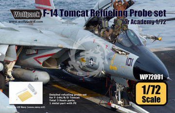 Zestaw dodatków F-14 Tomcat Refueling Probe set (for Academy 1/72), Wolfpack WP72091 skala 1/72