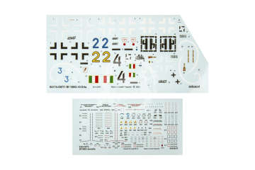 Bf 109G-10 ERLA Eduard 84174 skala 1/48
