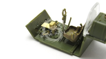 Zestaw do Ił-2 - kokpit (Zvezda), Microdesign, MD048006, skala 1/48