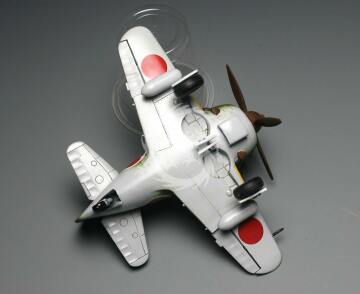 Model plastikowy WWII Japanese Nakajima Ki-84 Hayate Tiger Model TM-102 skala 1/Egg