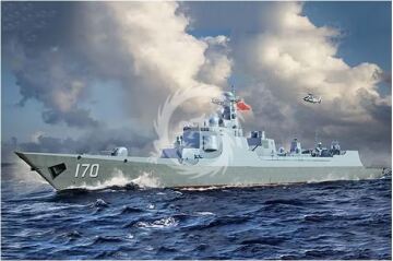 PROMOCYJNA CENA- PLA Navy Type 052C Destroyer Trumpeter 06730 skala 1/700