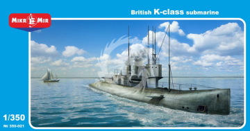 British K-Class Submarine MikroMir 350-021 skala 1/350