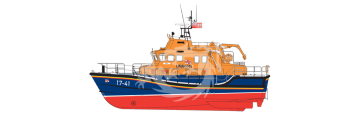 Model plastikowy RNLI Severn Class Lifeboat Airfix A07280 skala 1/72