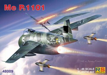 Messerschmitt Me P.1101 - RS Models 48009 skala 1/48