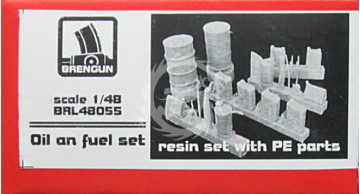 Oil And Fuel Set Brengun BRL48055 skala 1/48
