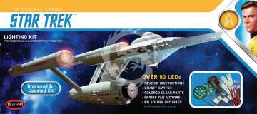 Zestaw oświetleniowy do modelu U.S.S Enterprise NCC-1701 - Star Trek: TOS U.S.S. Enterprise Light Kit - POL MKA048 skala 1/350