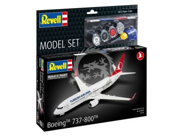 Model Set Boeing 737-800 Turkish Airlines Revell 63772 skala 1/144