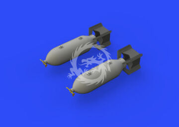  P-51D armament & fuel tanks f.Airfix - Eduard Accessories SIN64846 skala 1/48