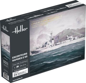 PROMOCJA - Escorteurs Rapides E 50 Collection Historique Heller 81093 skala 1/400