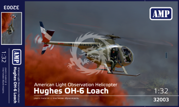 PRZEDSPRZEDAZ - Hughes OH-6 Cayuse - AMP 32003 skala 1/32