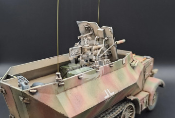  Schuztenpanzerwagen U304(f) mit 3,7 cm PaK 36 - KM Model KM-72006  Wydruk 3D skala 1/72