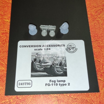 Fog lamp FG-119  type2 2pcs clear - Start43 St95c skala 1/24