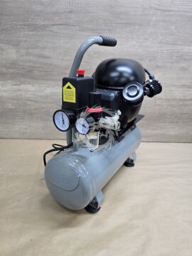 Profesjonalny cichy kompresor bezolejowy do malowania aerografem